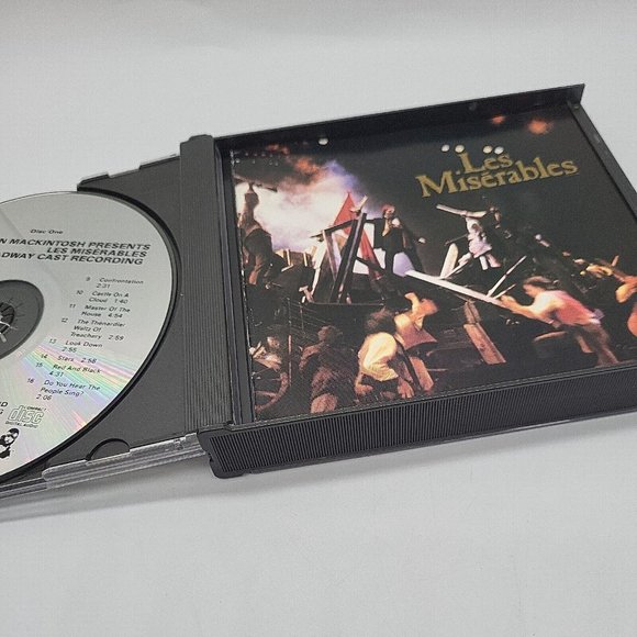 Les Miserables Original Cast Recording by Broadway Cast CD Set 1990 - Picture 2 of 4